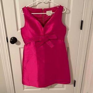 Size 12 Kate spade hot pink bow dress.